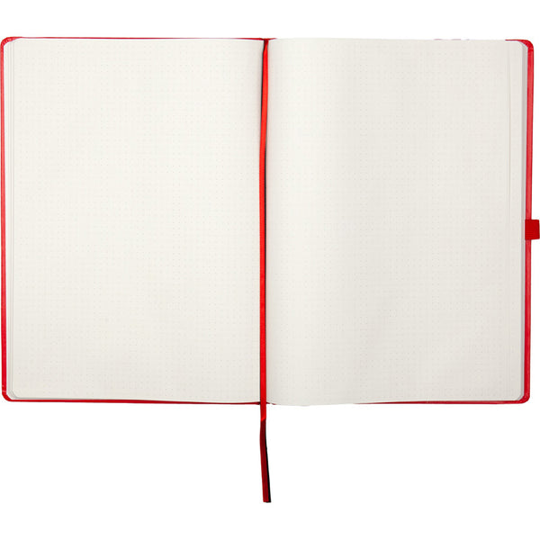 Notebook Axent Partner Grand 8303-06-A, A4, 210x295 mm, 100 sheets, dot, hard cover, red