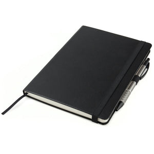Notizbuch Axent Partner Prime 8305-01-A, A5, 145x210 mm, 96 Blätter, kariert, harter umschlag, schwarz