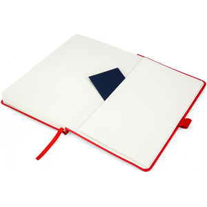 Kladde Axent Partner 8306-05-A, A5-, 125x195 mm, 96 Blätter, punkt, harter umschlag, rot