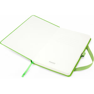 Kladde Axent Partner 8306-09-A, A5-, 125x195 mm, 96 Blätter, punkt, harter umschlag, grün