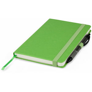 Kladde Axent Partner 8306-09-A, A5-, 125x195 mm, 96 Blätter, punkt, harter umschlag, grün