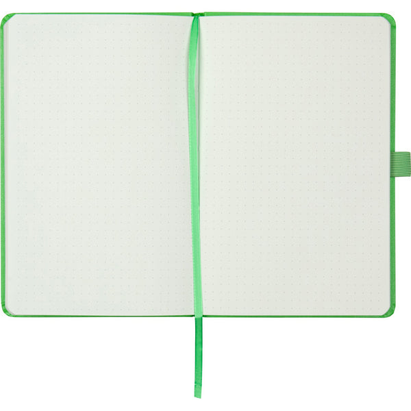 Kladde Axent Partner 8306-09-A, A5-, 125x195 mm, 96 Blätter, punkt, harter umschlag, grün