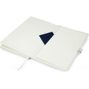 Notizbuch Axent Partner 8306-21-A, A5-, 125x195 mm, 96 Blatt, gepunktet, harter umschlag, weiß