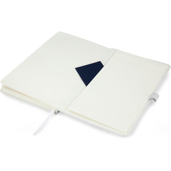 Notizbuch Axent Partner 8306-21-A, A5-, 125x195 mm, 96 Blatt, gepunktet, harter umschlag, weiß