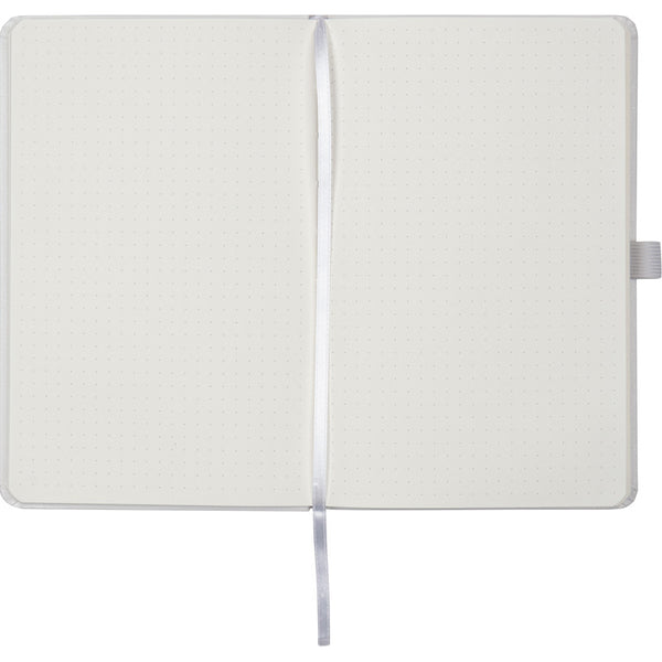 Notizbuch Axent Partner 8306-21-A, A5-, 125x195 mm, 96 Blatt, gepunktet, harter umschlag, weiß