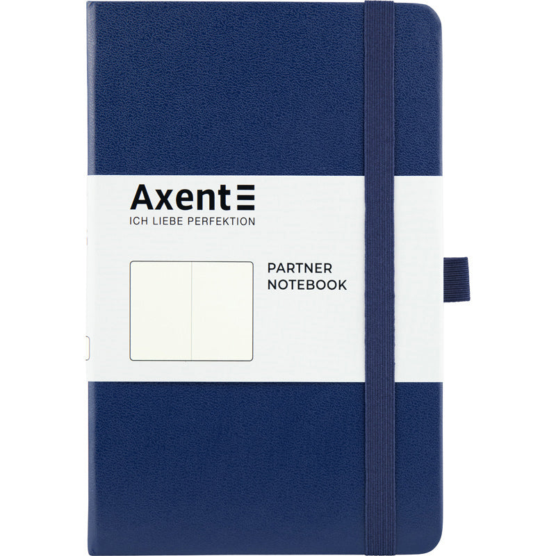 Notebook Axent Partner 8307-02-A, 125*195, 96 sheets, blank, navy