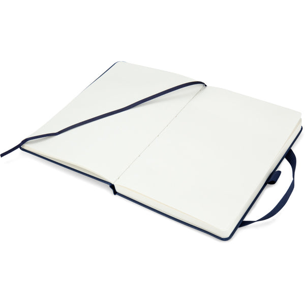 Notizbuch Axent Partner 8307-02-A, A5-, 125x195 mm, 96 Blatt, unliniert, harter umschlag, dunkelblau