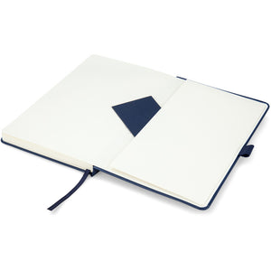 Notizbuch Axent Partner 8307-02-A, A5-, 125x195 mm, 96 Blatt, unliniert, harter umschlag, dunkelblau