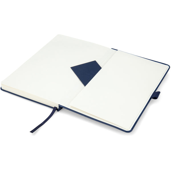 Notizbuch Axent Partner 8307-02-A, A5-, 125x195 mm, 96 Blatt, unliniert, harter umschlag, dunkelblau