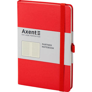 Notebook Axent Partner 8308-05-A, 125*195, 96 sheets, ruled, red