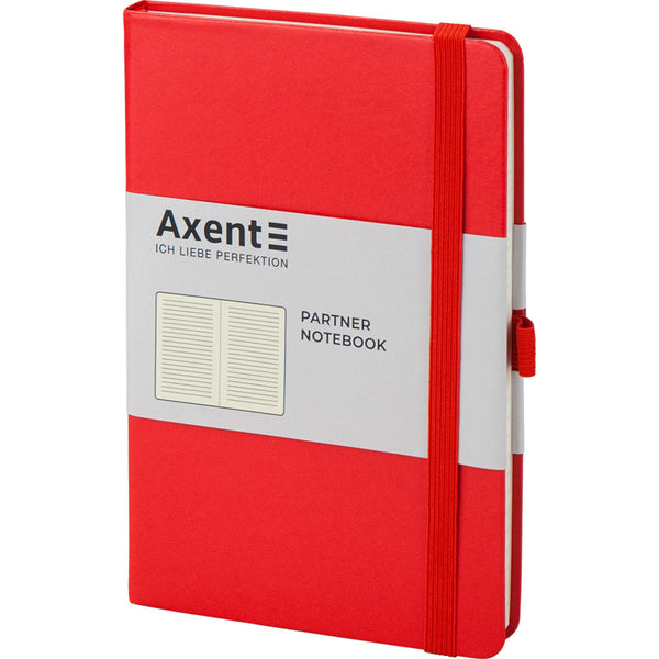 Notebook Axent Partner 8308-05-A, 125*195, 96 sheets, ruled, red