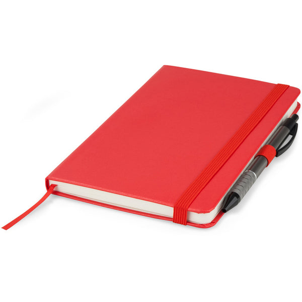 Notebook Axent Partner 8308-05-A, 125*195, 96 sheets, ruled, red