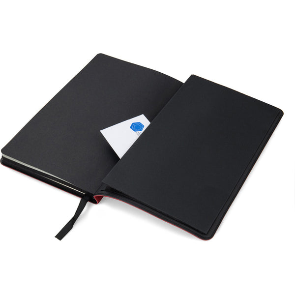 Notebook Axent Partner Soft 8206-05-A, A5-, 125x195 mm, 96 sheets,  squared, flexible cover, red
