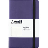 Notizbuch Axent Partner Soft 8310-38-A, A5-, 125x195 mm, 96 Blätter, punktiert, flexibler Einband, blau