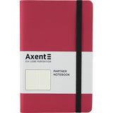 Notizbuch Axent Partner Soft 8310-05-A, A5-, 125x195 mm, 96 Blätter, punktiert, flexibler Einband, rot