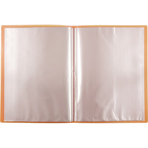 Display-book Axent 1020-25-A, 20 files, A4, orange