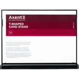Hinweisschild Axent 6265-01-A, A4, quer, schwarz