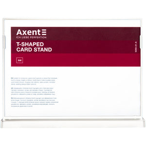 Hinweisschild Axent 6265-21-A, A4, quer, weiß