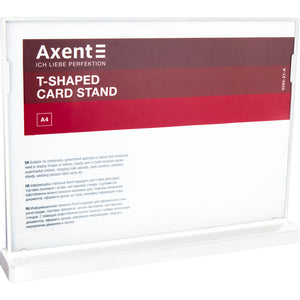 Hinweisschild Axent 6265-21-A, A4, quer, weiß