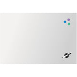 Glas-Magnetschreibtafel Axent 9615-21-A, 60x90 cm, weiß
