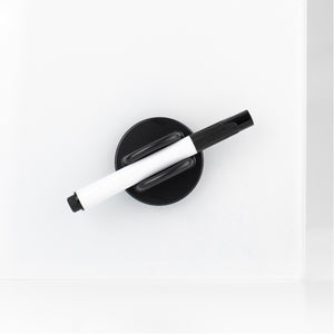 Glas-Magnetschreibtafel Axent 9615-21-A, 60x90 cm, weiß