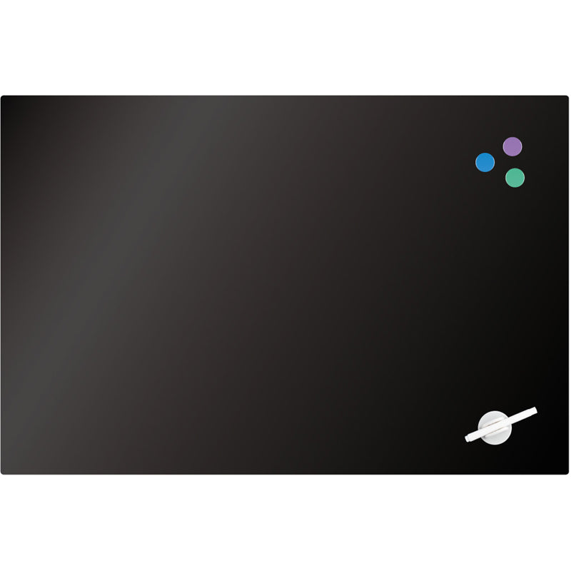 Glas-Magnetschreibtafel Axent 9615-01-A, 60x90 cm, schwarz