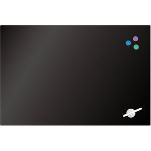 Glas-Magnetschreibtafel Axent 9615-01-A, 60x90 cm, schwarz