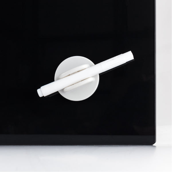 Glas-Magnetschreibtafel Axent 9615-01-A, 60x90 cm, schwarz