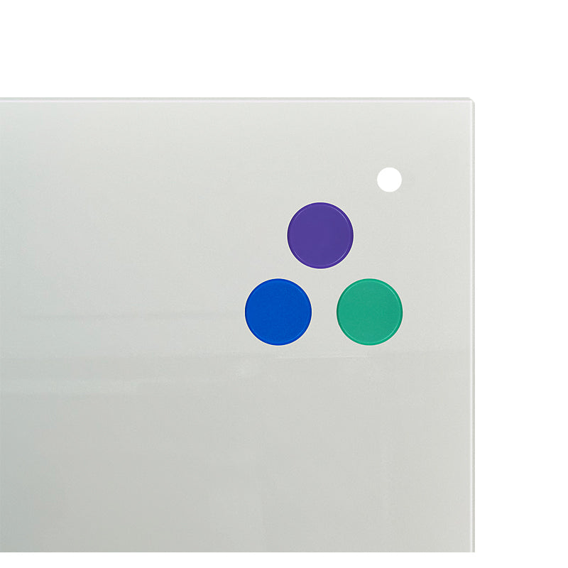 Glas-Magnetschreibtafel Axent 9616-21-A, 90x120 cm, weiß