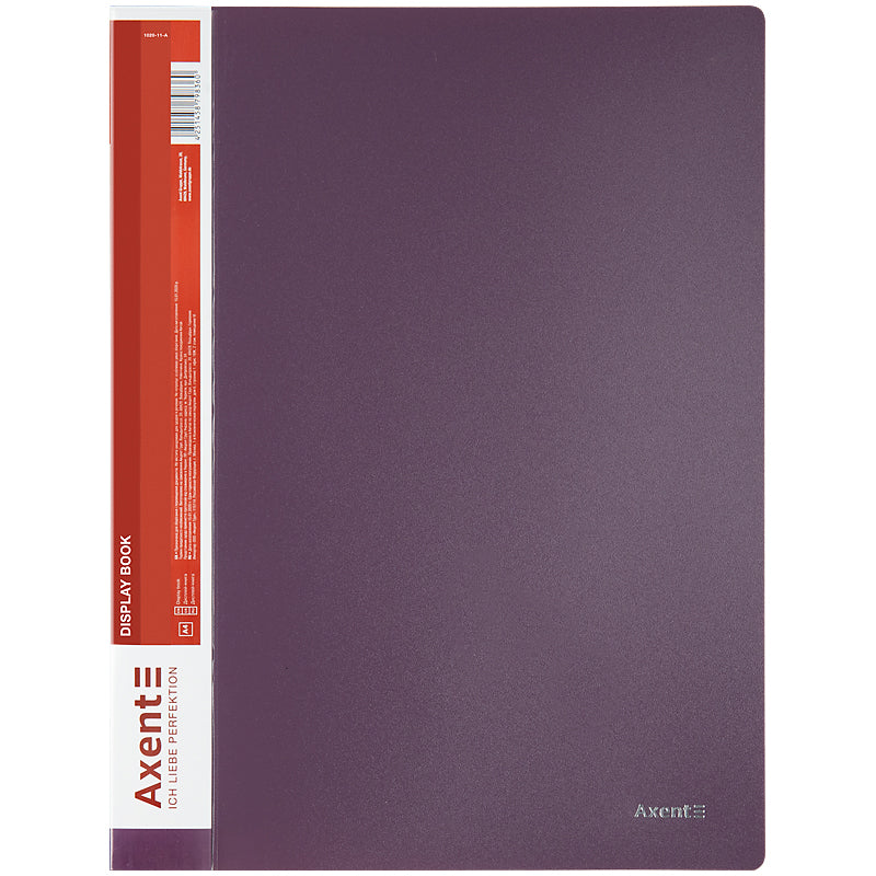Sichtbuch Axent 1020-11-A, A4, 20 Hüllen, Pflaume