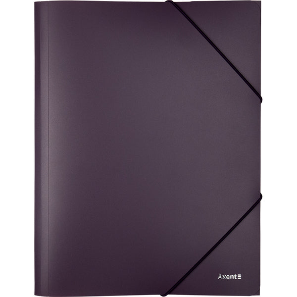 Folder with elastic bands Axent 1508-05-A, A4, green