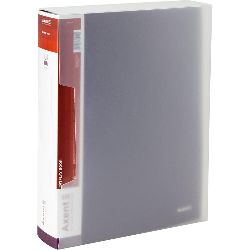 Sichtbuch Axent 1200-11-A, A4, 100 Hüllen, pflaumenfarbe
