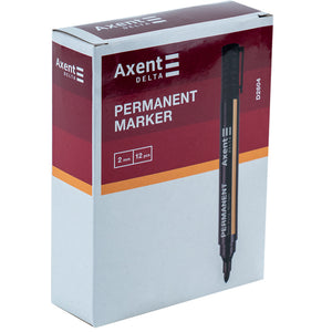 Marker Permanent Delta Standard D2604, 2 mm, rund, schwarz