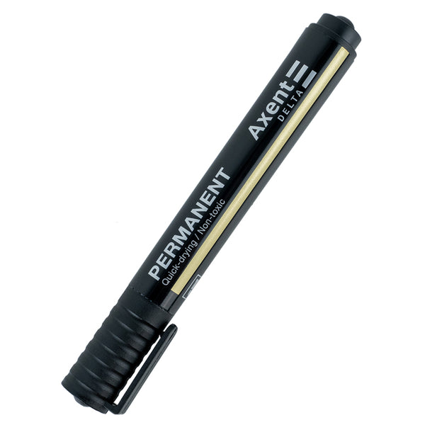 Marker Permanent Delta Standard D2604, 2 mm, rund, schwarz