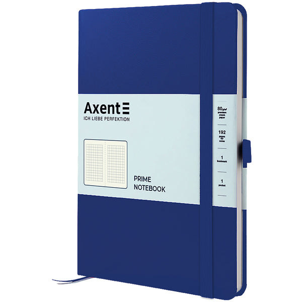 Notebook Axent Partner Prime 8305-38-A, 145x210 mm, 96 sheets,  squared, blue