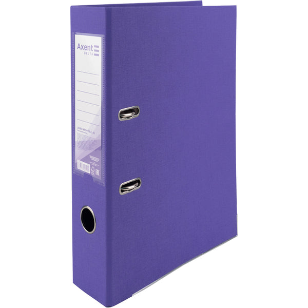 Lever Arch Folder Delta D1712-11C, double-sided, A4, 75 mm, assembled, violet