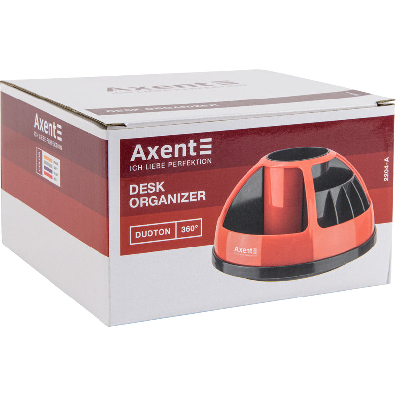Stifthalter Axent Duoton 2204-47-A, 170x170x120 mm, 11 Fächer, indigoblau