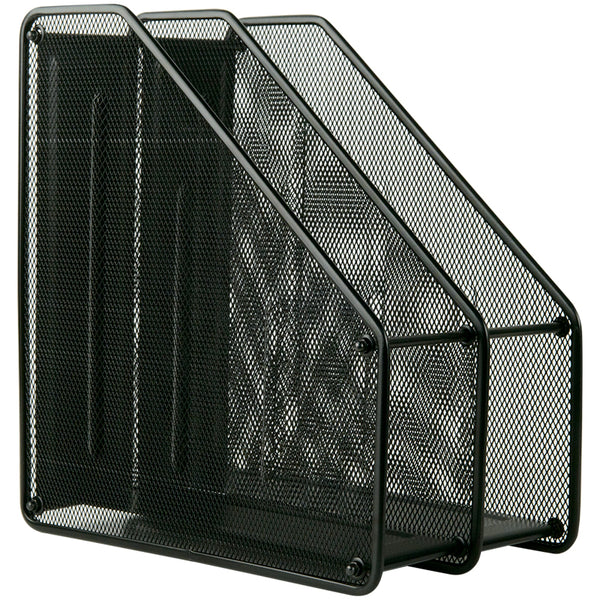 Metall Stehsammler Axent 2-in-1 2126-01-A, 150x290x310mm, schwarz
