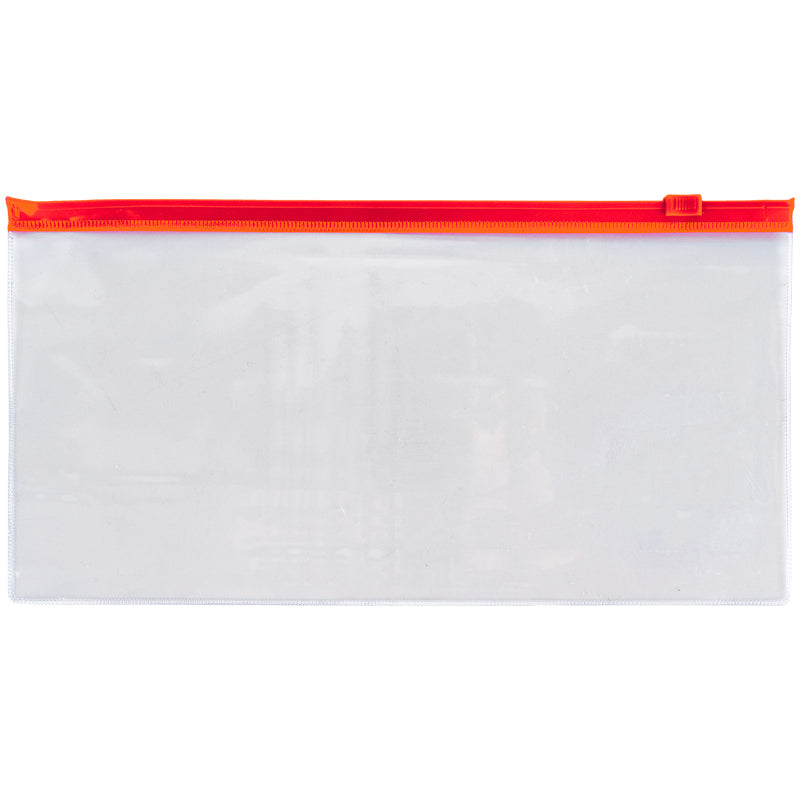 Envelope-folder zip-lock Axent 1409-24-A, DL, red