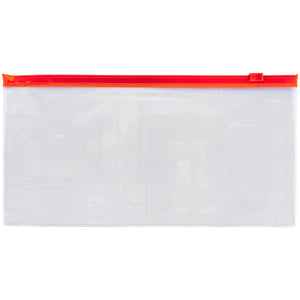 Zip-Lock-Umschlagmappe Axent 1409-24-A, DL, rot