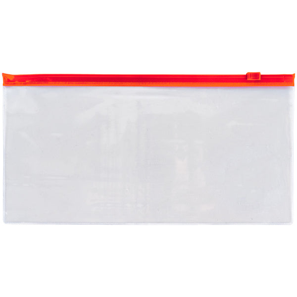 Zip-Lock-Umschlagmappe Axent 1409-24-A, DL, rot