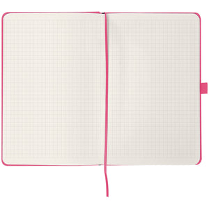 Notizbuch Axent Partner 8201-10-A, 125*195 mm, 96 Blätter, Zelle, rosa