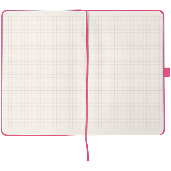 Notizbuch Axent Partner 8201-10-A, 125*195 mm, 96 Blätter, Zelle, rosa