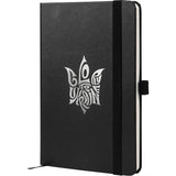 Notizbuch Axent Partner Glory 8201-01-3-A, 125*195 mm, 96 Blätter, Zelle, schwarz
