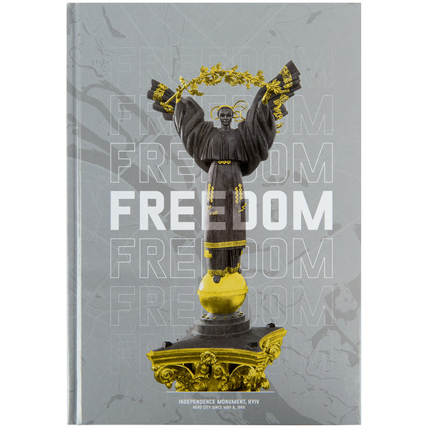 Notizbuch Axent Freedom 8422-550-A, A4, 96 Blatt, kariert, grau