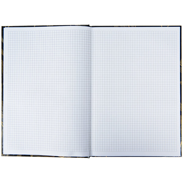 Notebook Axent Waves 8422-561-A, А4, 96 sheets, squared, black