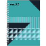 Spiralnotizbuch  Axent 8032-17-A, A5, 145x210 mm, 96 Blatt, kariert