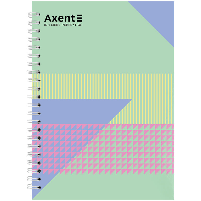 Spiral notebook Axent 8032-19-A, A5, 96 sheets, hard cover, №19