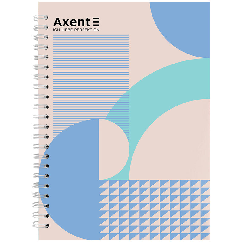 Spiral notebook Axent 8032-20-A, A5, 96 sheets, hard cover, №20