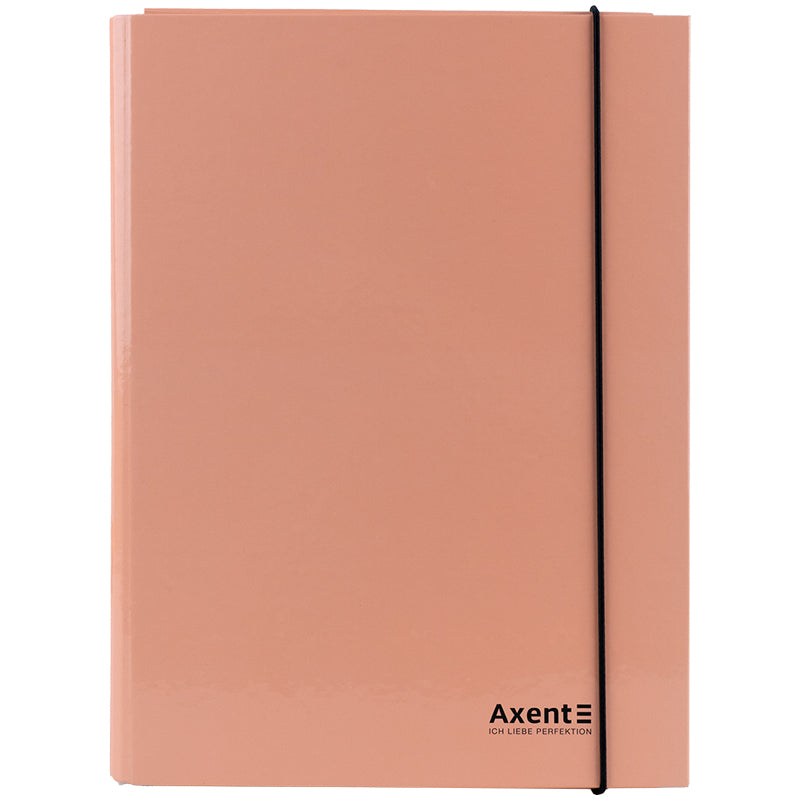 Eckspanner-Mappe Axent Pastelini 1213-42-A, A4, pfirsich
